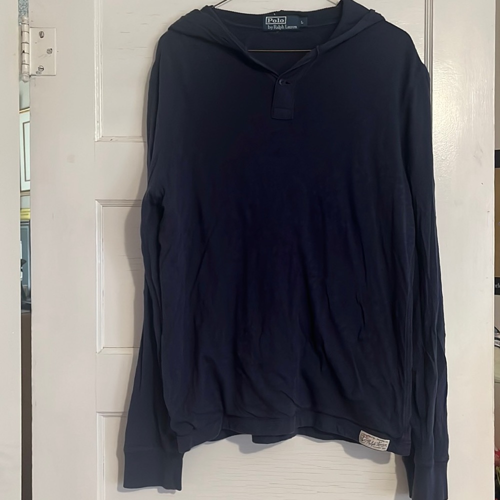 Polo Hooded Pullover